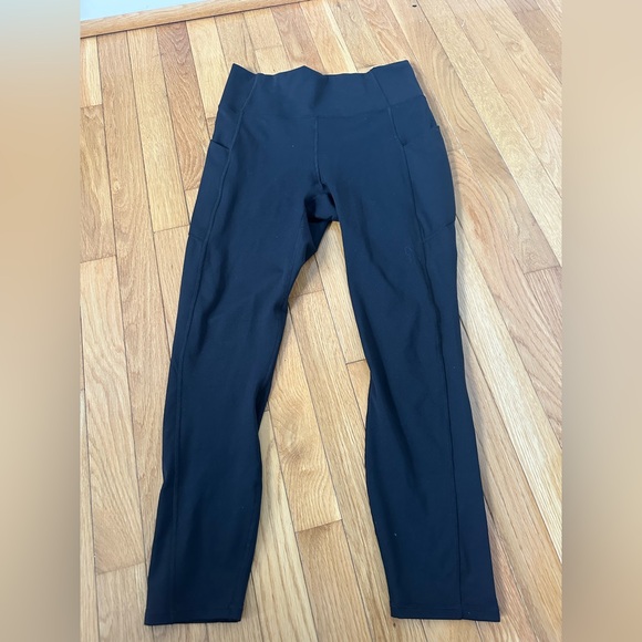 Fabletics Pants - Fabletics Pure Luxe Oasis High-Wasted Black Leggings Size Medium